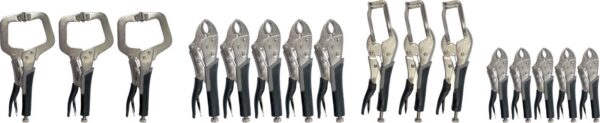 Lot de 16 pinces étaux - OM 8069 - CLAS Equipements