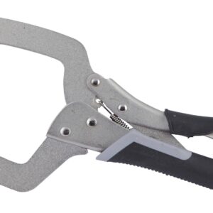 Pince étau en C 285mm CrV avec manche Soft Grip - OM 8082 - CLAS Equipements