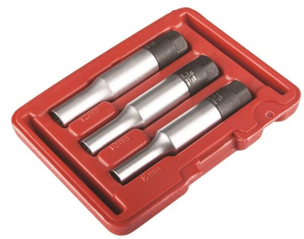 Coffret douilles bougies diesel ø8-10-12mm 3/8" avec limiteur couple - OM 9103 - CLAS Equipements