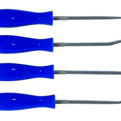Assortiment de 4 crochets extracteurs pour joints d'huile, toriques L. 130mm - OM 9216 - CLAS Equipements
