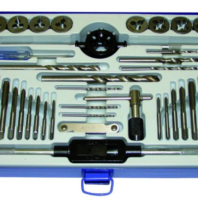 Coffret 37pcs forets HSS, tarauds, filières et accessoires - OM 9221 - CLAS Equipements
