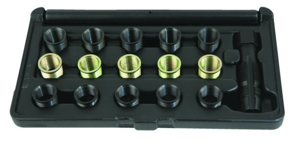 Coffret inserts ø14x125mm pour réparation bougies allumage - OM 9262 - CLAS Equipements