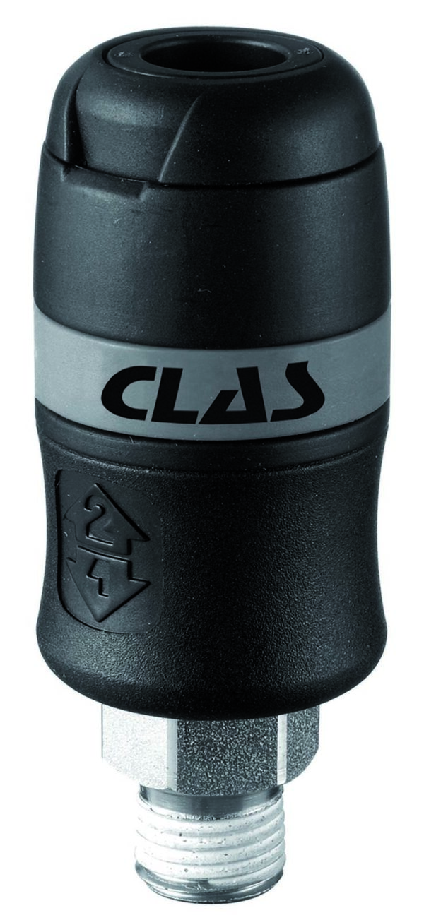 Raccord rapide de sécurité fileté mâle 1/2" BSP 50m3/h - OP 0713 - CLAS Equipements