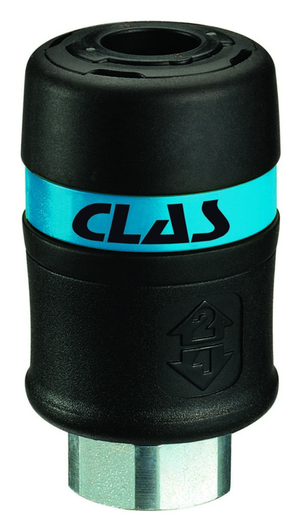 Raccord rapide de sécurité taraudé femelle 1/4" BSP 88m3/h - OP 0717 - CLAS Equipements