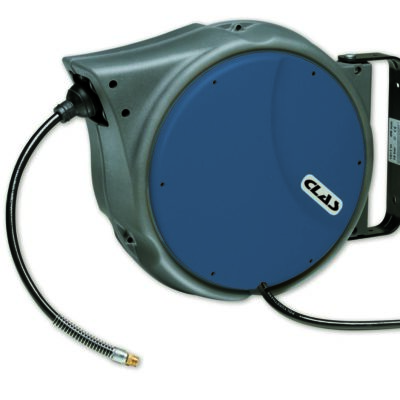 Enrouleur air comprimé ø10mm 16M 3/8" carter ABS et support mural - OP 1017 - CLAS Equipements