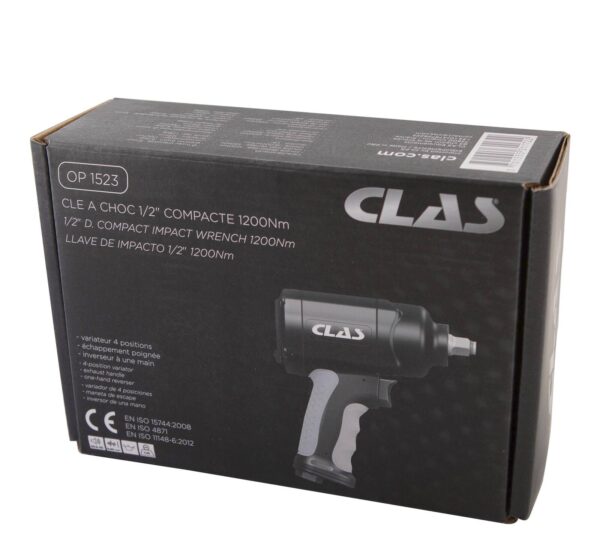 Cle a choc 1/2" compacte 1200nmCle a choc 1/2" compacte 1200nm- OP 1523 - CLAS Equipements – Image 5