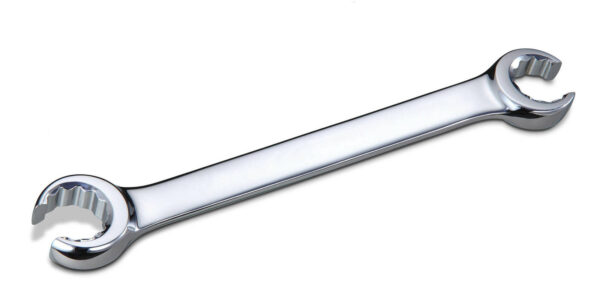 Clé à tuyauter 14x15mm 6 pans angle 13° CrV - OS 0074 - CLAS Equipements