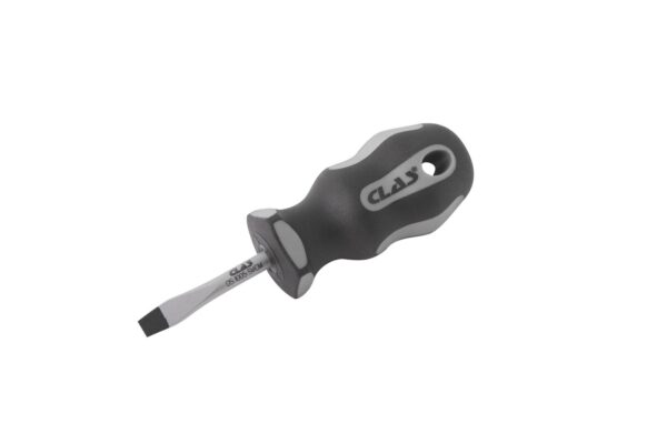 Tournevis fente tom pouce 5.5x38 SVCM et poignée bi-matière PP+TPV - OS 1005 - CLAS Equipements