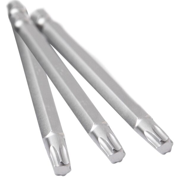 3pcs embouts tournevis à soute T30 L.89mm CrV 1/4" (6,35 mm) - OS 1016 - CLAS Equipements