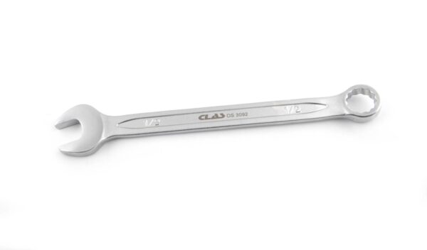 Clé mixte 1/2" 12 pans CrV DIN ISO 3113 - OS 3092 - CLAS Equipements