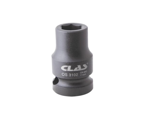 Douille choc 11mm 1/2" Cr-Mo DIN ISO 2725-3 - OS 3102 - CLAS Equipements – Image 2