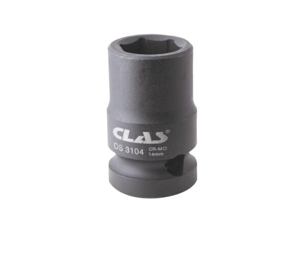 Douille choc 14mm 1/2" Cr-Mo DIN ISO 2725-3 - OS 3104 - CLAS Equipements – Image 2