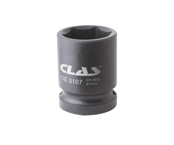 Douille choc 21mm 1/2" Cr-Mo DIN ISO 2725-3 - OS 3107 - CLAS Equipements – Image 2