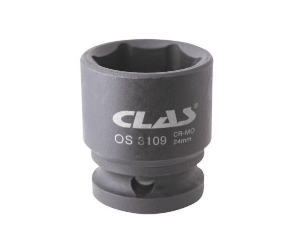 Douille choc 24mm 1/2" Cr-Mo DIN ISO 2725-3 - OS 3109 - CLAS Equipements – Image 2