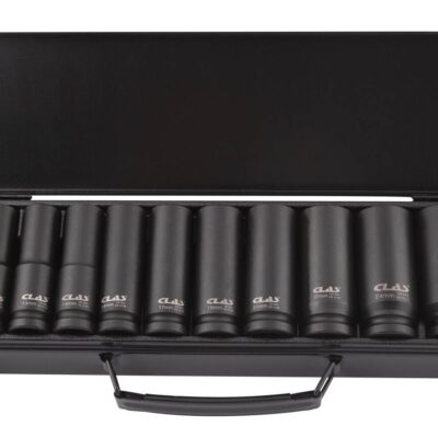 Coffret 13 douilles longues choc 6 pans 10-30mm 1/2" Cr-Mo - OS 3130 - CLAS Equipements