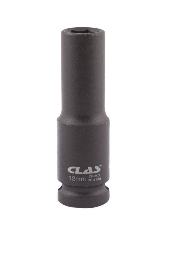 Douille choc 6 pans longue 13mm 1/2" Cr-Mo - OS 3134 - CLAS Equipements