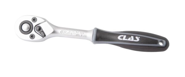 Cliquet réversible 1/4" 72 dents CrV à poignée bi-matière PP+TPV- OS 3211 - OS 3211 - CLAS Equipements