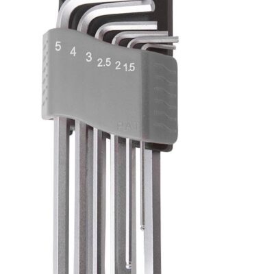 9 clés hexagonales sphériques H1,5-10 acier SVCM - OS 3220 - CLAS Equipements