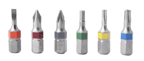 Boite coffret 32 pcs embouts de vissage 1/4" avec code couleurs - OS 3230 - CLAS Equipements – Image 2