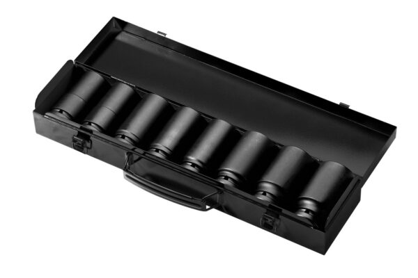 Coffret 8 douilles choc 6 pans longues 26-38mm 3/4" Cr-Mo - OS 3430 - CLAS Equipements