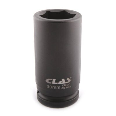 Douille choc 6 pans longue 30mm 3/4" Cr-Mo - OS 3434 - CLAS Equipements
