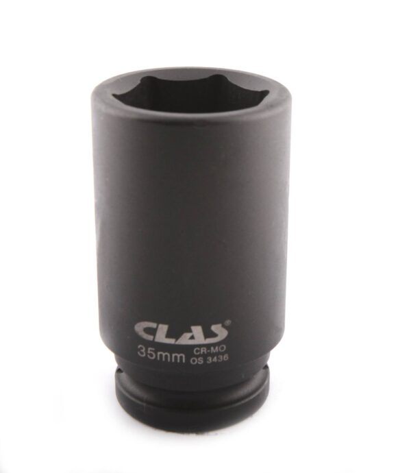Douille choc 6 pans longue 35mm 3/4" Cr-Mo - OS 3436 - CLAS Equipements
