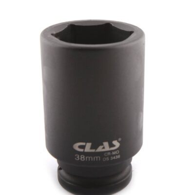 Douille choc 6 pans longue 38mm 3/4" Cr-Mo - OS 3438 - CLAS Equipements