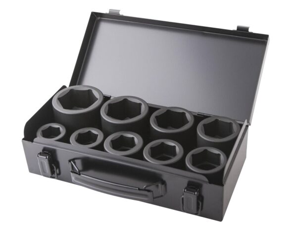 Coffret 9 douilles choc 6 pans 24-50mm 1" Cr-Mo - OS 3500 - CLAS Equipements