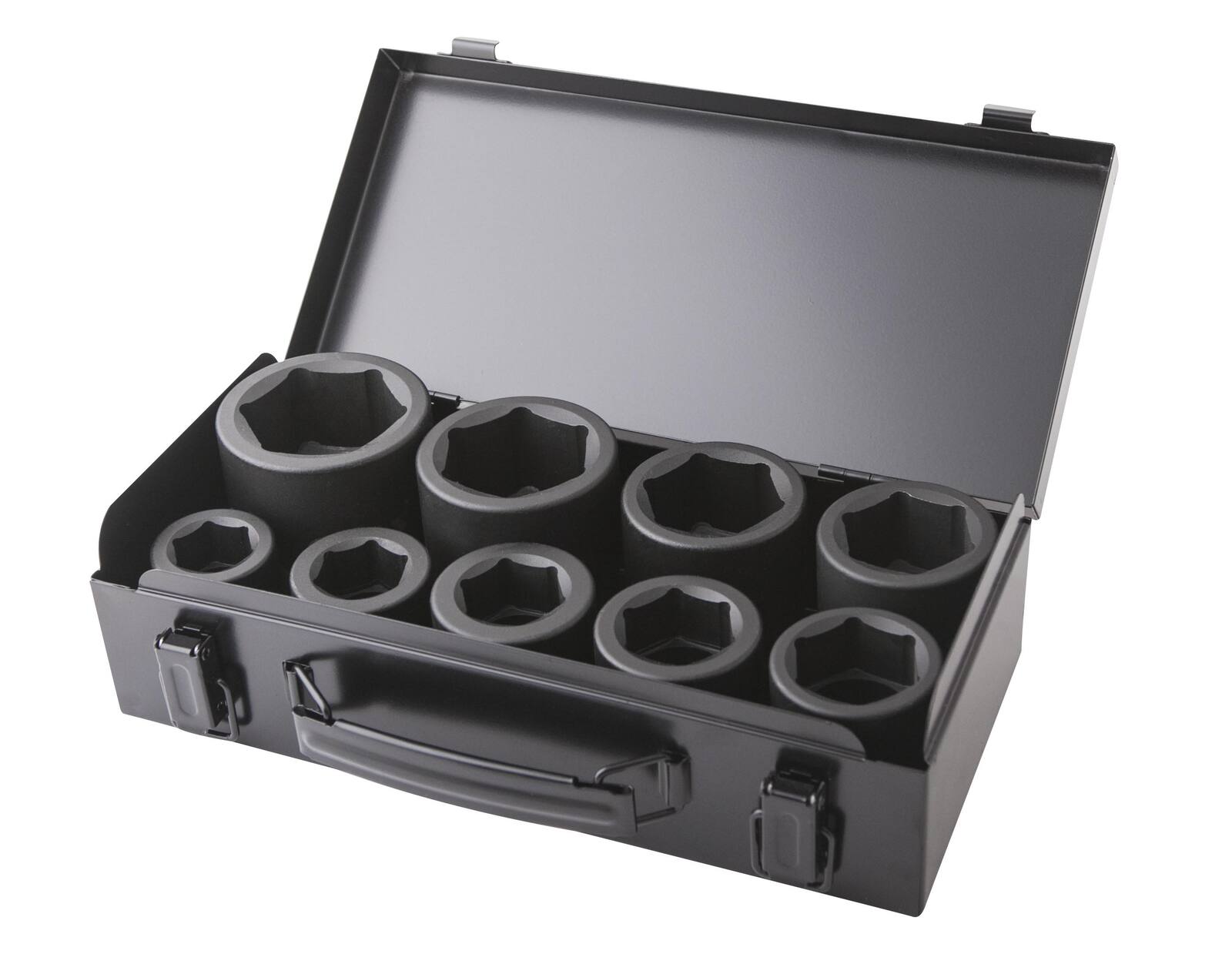 Coffret 9 douilles choc 6 pans 24-50mm 1" Cr-Mo - OS 3500 - CLAS Equipements