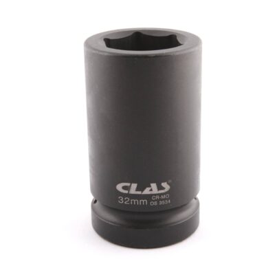 Douille choc 6 pans longue 32mm 1" DIN ISO 3129 Cr-Mo - OS 3534 - CLAS Equipements