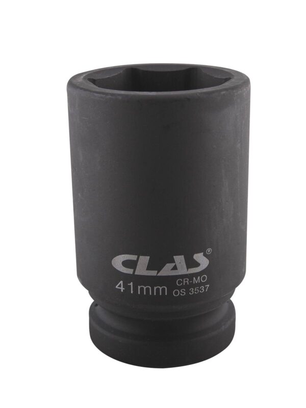 Douille choc 6 pans longue 41mm 1" DIN ISO 3129 Cr-Mo - OS 3537 - CLAS Equipements