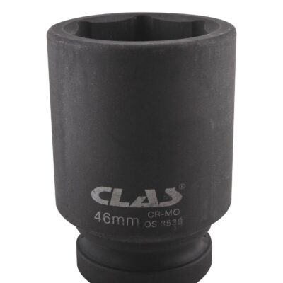 Douille choc 6 pans longue 46mm 1" DIN ISO 3129 Cr-Mo - OS 3538 - CLAS Equipements