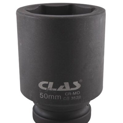 Douille choc 6 pans longue 50mm 1" DIN ISO 3129 Cr-Mo - OS 3539 - CLAS Equipements