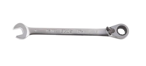 Clé mixte 9mm à cliquet réversible 15° CrV - OS 4022 - CLAS Equipements