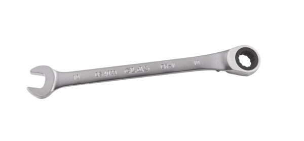 Clé mixte 10mm à cliquet réversible 15° CrV - OS 4023 - CLAS Equipements – Image 2