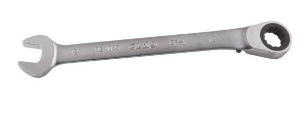 Clé mixte 12mm à cliquet réversible 15° CrV - OS 4025 - CLAS Equipements – Image 2