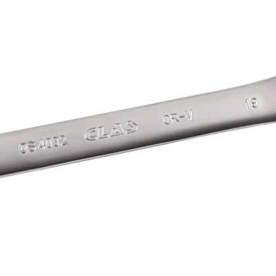 Clé mixte 19mm à cliquet réversible 15° CrV - OS 4032 - CLAS Equipements