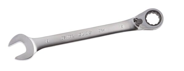 Clé mixte 19mm à cliquet réversible 15° CrV - OS 4032 - CLAS Equipements