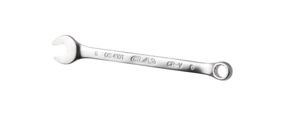 Clé mixte 6mm 12 pans CrV DIN ISO 3113 - OS 4101 - CLAS Equipements