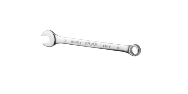 Clé mixte 8mm 12 pans CrV DIN ISO 3113 - OS 4103 - CLAS Equipements