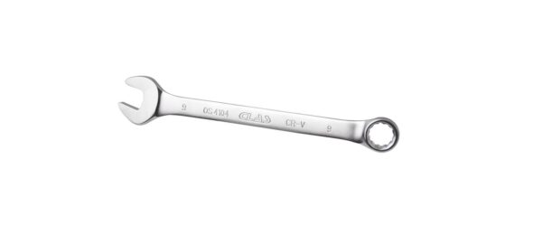 Clé mixte 9mm 12 pans CrV DIN ISO 3113 - OS 4104 - CLAS Equipements