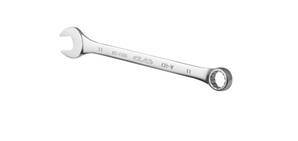 Clé mixte 11mm 12 pans CrV DIN ISO 3113 - OS 4106 - CLAS Equipements