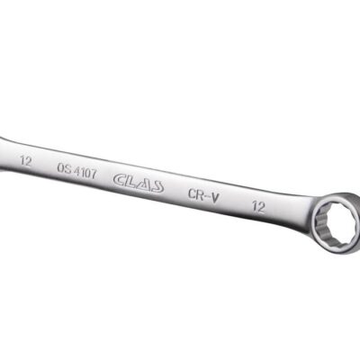 Clé mixte 12mm 12 pans CrV DIN ISO 3113 - OS 4107 - CLAS Equipements