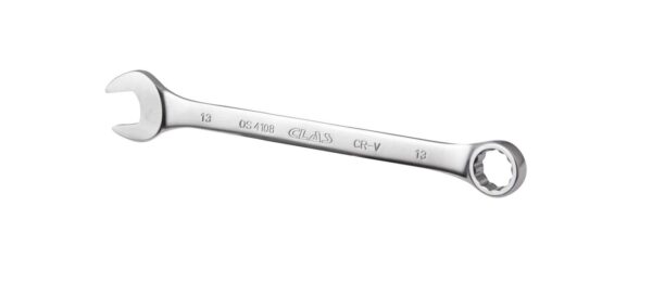Clé mixte 13mm 12 pans CrV DIN ISO 3113 - OS 4108 - CLAS Equipements