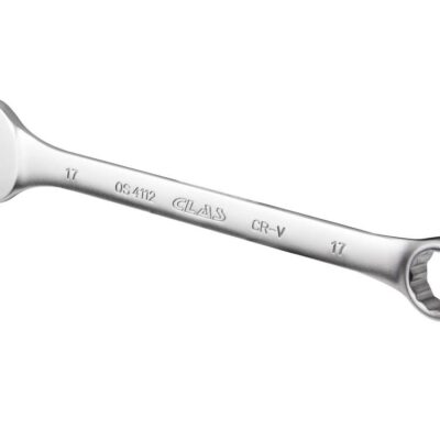 Clé mixte 17mm 12 pans CrV DIN ISO 3113 - OS 4112 - CLAS Equipements