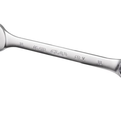 Clé mixte 18mm 12 pans CrV DIN ISO 3113 - OS 4113 - CLAS Equipements