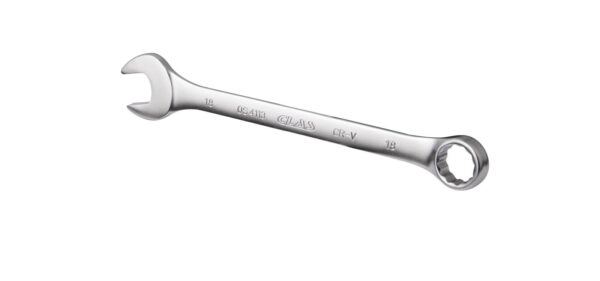 Clé mixte 18mm 12 pans CrV DIN ISO 3113 - OS 4113 - CLAS Equipements