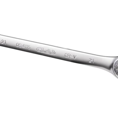 Clé mixte 21mm 12 pans CrV DIN ISO 3113 - OS 4115 - CLAS Equipements