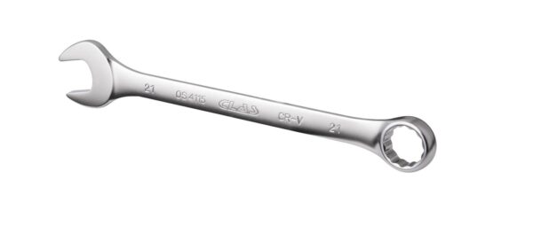Clé mixte 21mm 12 pans CrV DIN ISO 3113 - OS 4115 - CLAS Equipements