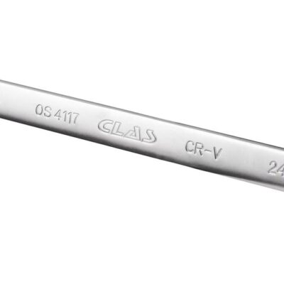 Clé mixte 24mm 12 pans CrV DIN ISO 3113 - OS 4117 - CLAS Equipements